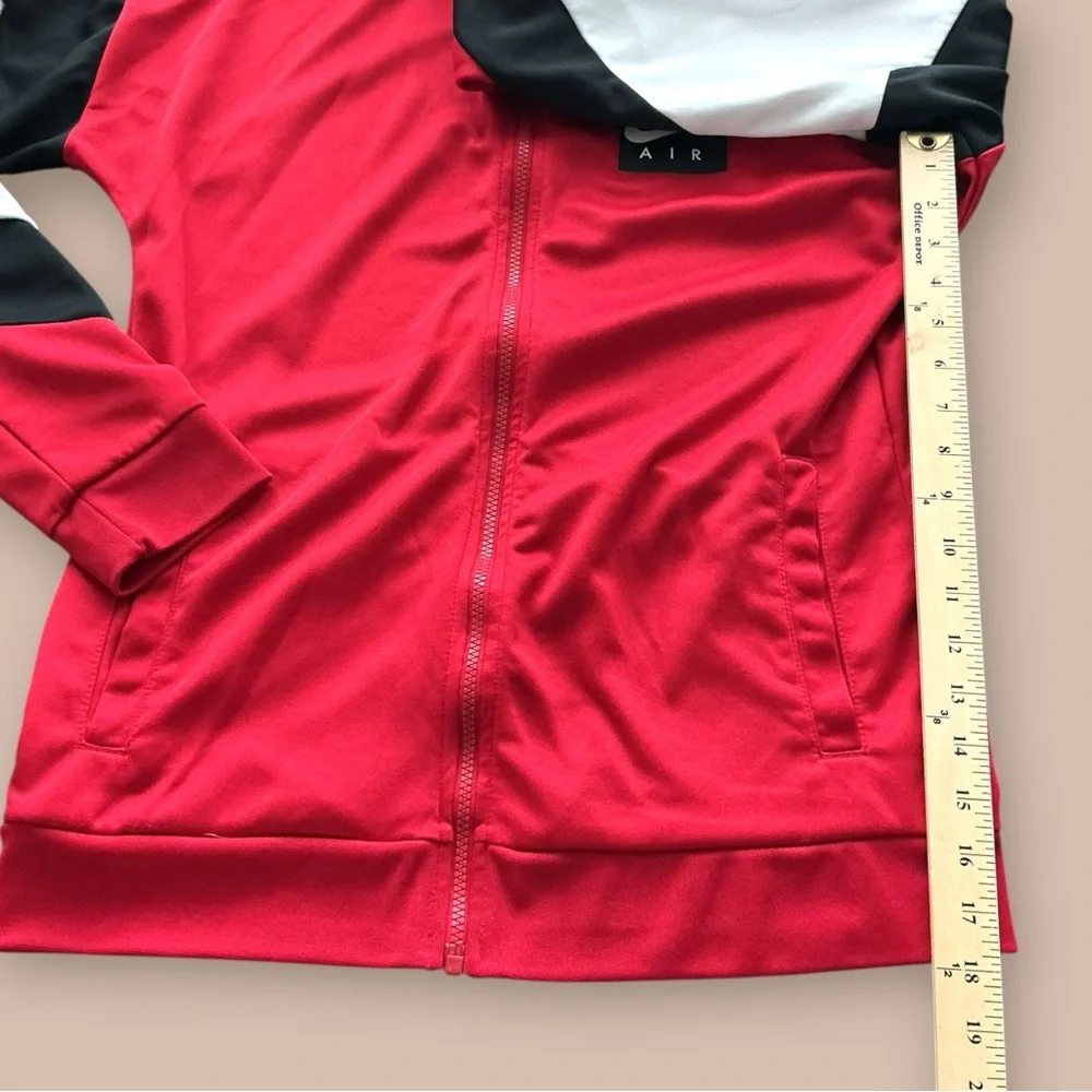 Nike NSW Air Polyknit Track Jacket AJ5321 Gym Red Black‎ White Men’s S
